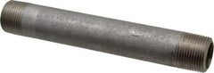 Merit Brass - Schedule 80, 1" Pipe x 8" Long, Grade 316/316L Stainless Steel Pipe Nipple - Seamless & Threaded - All Tool & Supply