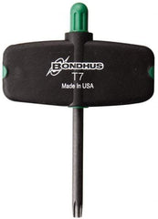 Bondhus - T7 Torx Plus Key - Wing Handle, Protanium High Torque Steel, 2" Length Under Head - All Tool & Supply