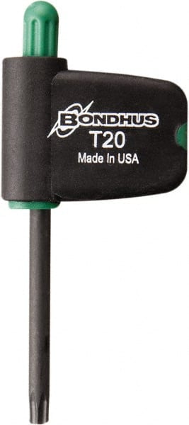 Bondhus - 3" OAL T20 Torx Key - All Tool & Supply