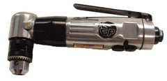 Florida Pneumatic - 3/8" Reversible Keyed Chuck - Right Angle Handle, 1,800 RPM, 6 CFM, 0.3333 hp, 90 psi - All Tool & Supply