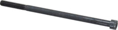 Holo-Krome - 1/4-20 UNC Hex Socket Drive, Socket Cap Screw - Alloy Steel, Black Oxide Finish, Partially Threaded, 4-1/2" Length Under Head - All Tool & Supply