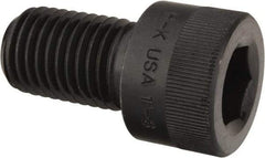 Holo-Krome - 1-8 UNC Hex Socket Drive, Socket Cap Screw - Alloy Steel, Black Oxide Finish, Fully Threaded, 1-3/4" Length Under Head - All Tool & Supply