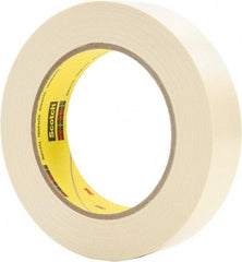 3M - 1" x 36 Yds Tan Electroplating Tape - 7.1 mil, Rubber Adhesive - All Tool & Supply