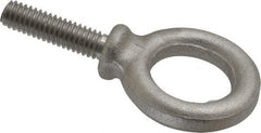 Gibraltar - 780 Lb Capacity, Stainless Steel, 5/16-18 Thread, Fixed Lifting Eye Bolt - Fully Threaded, 1-1/8" Shank, 1-1/8" Thread Length, Shoulder - All Tool & Supply