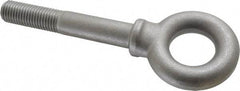 Gibraltar - 9,000 Lb Capacity, Steel, 1-8 Thread, Lifting Eye Bolt - Partially Threaded, 6" Shank, 2-1/2" Thread Length, Shoulder - All Tool & Supply