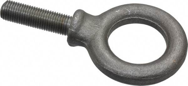 Gibraltar - 1,300 Lb Capacity, Steel, 3/8-24 Thread, Fixed Lifting Eye Bolt - Fully Threaded, 1-1/4" Shank, 1-1/4" Thread Length, Shoulder - All Tool & Supply