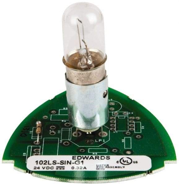 Edwards Signaling - Incandescent Lamp, Clear, Steady, Stackable Tower Light Module - 24 VDC, 0.32 Amp, IP54, IP65 Ingress Rating, 3R, 4X NEMA Rated, Panel Mount, Pipe Mount - All Tool & Supply