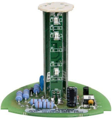 Edwards Signaling - LED Lamp, Green, Flashing, Stackable Tower Light Module - 120 VAC, 0.02 Amp, IP54, IP65 Ingress Rating, 3R, 4X NEMA Rated, Panel Mount, Pipe Mount - All Tool & Supply