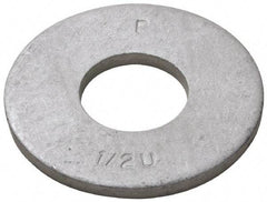 Armor Coat - 1" Screw, Grade 8 Alloy Steel USS Flat Washer - 1-1/16" ID x 2-1/2" OD, 0.141" Thick - All Tool & Supply