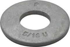 Armor Coat - 5/16" Screw, Grade 8 Alloy Steel USS Flat Washer - 3/8" ID x 7/8" OD, 0.094" Thick - All Tool & Supply