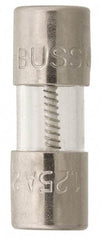 Cooper Bussmann - 125 VAC, 32 VDC, 4 Amp, Time Delay Miniature Glass Fuse - 15mm OAL, 5mm Diam - All Tool & Supply