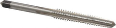 Made in USA - 3/8-12, Right Hand Thread, 2-1/4" Thread Length, Acme Thread Tap - 4 Flutes, Spiral Flute, 4-1/4" Overall Length, 2G Class of Fit, Plug Chamfer - All Tool & Supply