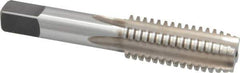 Made in USA - 3/4-8, Right Hand Thread, 2" Thread Length, Acme Thread Tap - 4 Flutes, Spiral Flute, 4-1/4" Overall Length, 2G Class of Fit, Plug Chamfer - Exact Industrial Supply