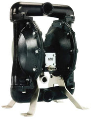 ARO/Ingersoll-Rand - 1" NPT, Metallic, Air Operated Diaphragm Pump - Santoprene Diaphragm, Aluminum Housing - All Tool & Supply