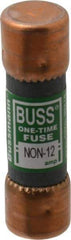 Cooper Bussmann - 125 VDC, 250 VAC, 12 Amp, Fast-Acting General Purpose Fuse - Fuse Holder Mount, 50.8mm OAL, 50 at AC/DC kA Rating, 9/16" Diam - All Tool & Supply