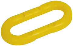 NMC - Barrier Connecting Link - Plastic, Yellow - All Tool & Supply