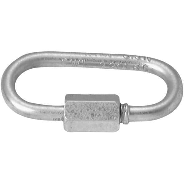 Campbell - 2-9/32" Long Quick Link - Stainless Steel with 19/64" Snap Opening - All Tool & Supply