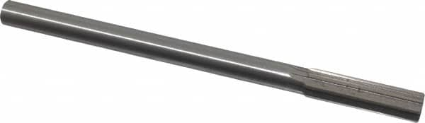 Interstate - 0.638" High Speed Steel 6 Flute Chucking Reamer - All Tool & Supply