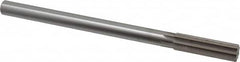 Interstate - 0.643" High Speed Steel 6 Flute Chucking Reamer - All Tool & Supply