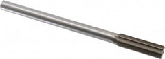 Interstate - 0.694" High Speed Steel 6 Flute Chucking Reamer - All Tool & Supply