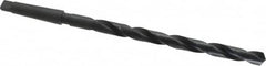 Interstate - 39/64", 2MT 118° Point High Speed Steel Taper Shank Drill Bit - All Tool & Supply