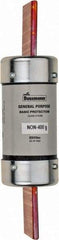 Cooper Bussmann - 125 VDC, 250 VAC, 400 Amp, Fast-Acting General Purpose Fuse - Bolt-on Mount, 8-5/8" OAL, 10 (RMS Symmetrical) kA Rating, 2-1/16" Diam - All Tool & Supply