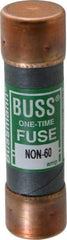 Cooper Bussmann - 125 VDC, 250 VAC, 60 Amp, Fast-Acting General Purpose Fuse - Fuse Holder Mount, 76.2mm OAL, 50 at AC/DC kA Rating, 13/16" Diam - All Tool & Supply