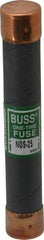 Cooper Bussmann - 600 VAC, 25 Amp, Fast-Acting General Purpose Fuse - Fuse Holder Mount, 127mm OAL, 50 at AC/DC kA Rating, 13/16" Diam - All Tool & Supply