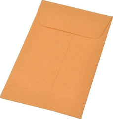 Quality Park - 4-1/4" Long x 2-1/2" Wide Gummed Flap Kraft Coin Envelope - 20 Lb Paper Weight - All Tool & Supply