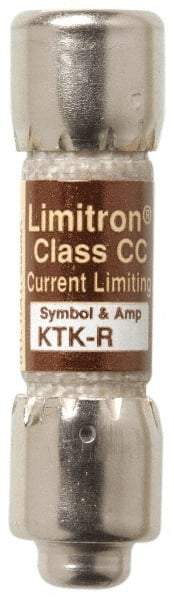 Cooper Bussmann - 600 VAC, 9 Amp, Fast-Acting General Purpose Fuse - Fuse Holder Mount, 1-1/2" OAL, 200 at AC (RMS) kA Rating, 13/32" Diam - All Tool & Supply