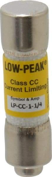 Cooper Bussmann - 300 VDC, 600 VAC, 1.25 Amp, Time Delay General Purpose Fuse - Fuse Holder Mount, 1-1/2" OAL, 20 at DC, 200 at AC (RMS) kA Rating, 13/32" Diam - All Tool & Supply