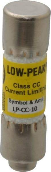 Cooper Bussmann - 150 VDC, 600 VAC, 10 Amp, Time Delay General Purpose Fuse - Fuse Holder Mount, 1-1/2" OAL, 20 at DC, 200 at AC (RMS) kA Rating, 13/32" Diam - All Tool & Supply