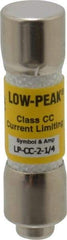 Cooper Bussmann - 300 VDC, 600 VAC, 2.25 Amp, Time Delay General Purpose Fuse - Fuse Holder Mount, 1-1/2" OAL, 20 at DC, 200 at AC (RMS) kA Rating, 13/32" Diam - All Tool & Supply