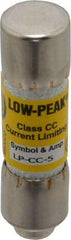 Cooper Bussmann - 150 VDC, 600 VAC, 5 Amp, Time Delay General Purpose Fuse - Fuse Holder Mount, 1-1/2" OAL, 20 at DC, 200 at AC (RMS) kA Rating, 13/32" Diam - All Tool & Supply