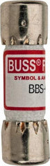 Cooper Bussmann - 600 VAC, 0.4 Amp, Fast-Acting General Purpose Fuse - Fuse Holder Mount, 1-3/8" OAL, 10 at AC kA Rating, 13/32" Diam - All Tool & Supply