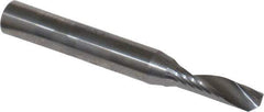 Onsrud - 3/16" Cutting Diam x 5/8" Length of Cut, 1 Flute, Upcut Spiral Router Bit - Uncoated, Right Hand Cut, Solid Carbide, 2" OAL x 1/4" Shank Diam, Single Edge, 22° Helix Angle - All Tool & Supply