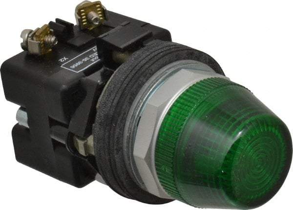 Eaton Cutler-Hammer - 30-1/2mm Mount Hole, Pushbutton Switch - Illuminated - All Tool & Supply