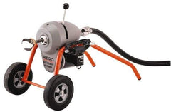 Ridgid - Electric Battery Drain Cleaning Machine - For 3" to 8" Pipe, 200' Cable, 710 Max RPM - All Tool & Supply