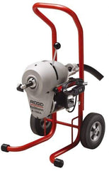 Ridgid - Electric Battery Drain Cleaning Machine - For 3" to 8" Pipe, 710 Max RPM - All Tool & Supply