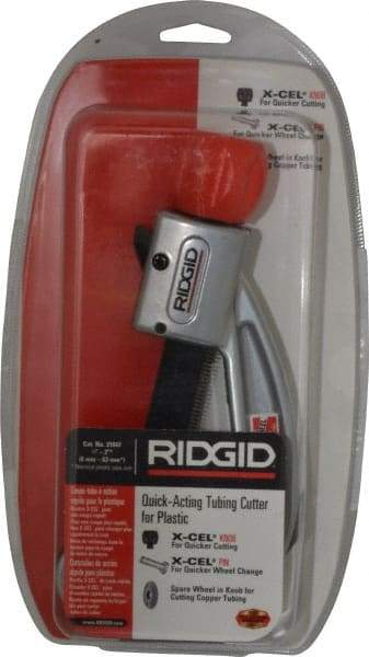 Ridgid - 1/4" to 2" Pipe Capacity, Tube Cutter - Cuts Plastic - All Tool & Supply