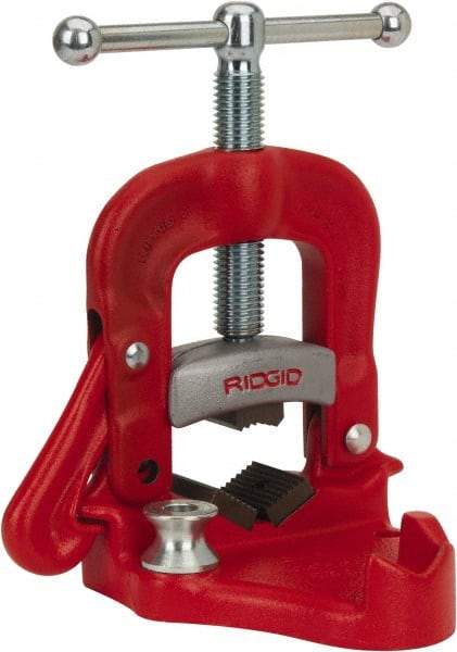 Ridgid - 1/8" to 3" Pipe Capacity, Bench Yoke Vise - All Tool & Supply