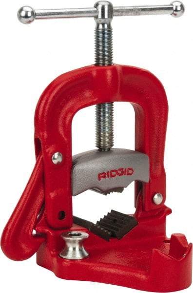 Ridgid - 1/8" to 4" Pipe Capacity, Bench Yoke Vise - All Tool & Supply