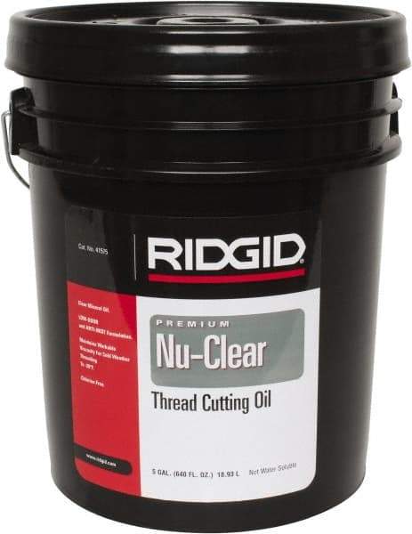 Ridgid - Nu Clear Cutting Oil - 5 Gallon Bucket - All Tool & Supply