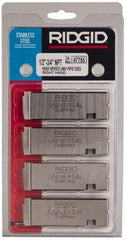 Ridgid - 1 - 11-1/2 - 2 - 11-1/2 NPT Thread, 16° Hook Angle, Right Hand, High Speed Steel Pipe Chaser - Ridgid 504 Compatibility - Exact Industrial Supply