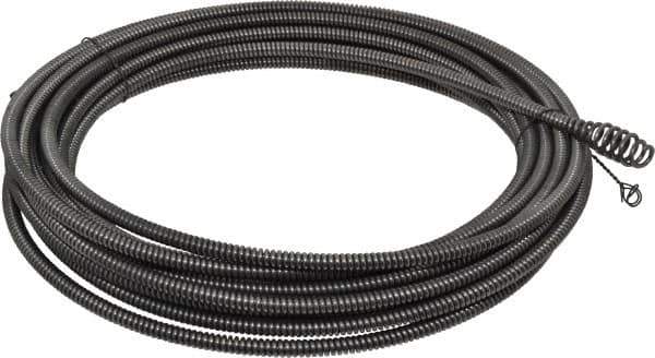 Ridgid - 5/16" x 35' Drain Cleaning Machine Cable - Inner Core Bulb Auger, 3/4" to 1-1/2" Pipe, Use with Models K39, K40 & K50 - All Tool & Supply