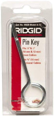 Ridgid - Drain Cleaning Machine Coupling Pin - For Use with Models K39, K50, K375 & K3800 - All Tool & Supply