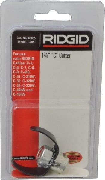 Ridgid - Drain Cleaning Machine C-Cutter - For Use with Models K39, K50, K375, K3800 & K380 - All Tool & Supply