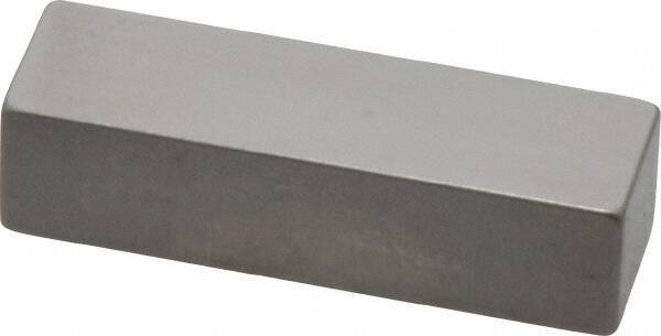 Mitutoyo - 0.3" Rectangular Steel Gage Block - Accuracy Grade 0, Includes Certificate of Inspection - All Tool & Supply