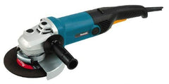 Makita - 7" Wheel Diam, 6,000 RPM, Corded Angle & Disc Grinder - 5/8-11 Spindle, 120 Volts, 15 Amps, Side Exhaust - All Tool & Supply