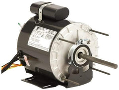 US Motors - 1/4 hp, TEAO Enclosure, Auto Thermal Protection, 1,075 RPM, 115 Volt, 60 Hz, Industrial Electric AC/DC Motor - Size 48 Frame, Hub/Stud Mount, 1 Speed, Ball Bearings, 3.6 Full Load Amps, B Class Insulation, CCW Lead End Rev - All Tool & Supply